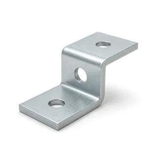 Plate bent twice in opposite directions into a stair-step offset